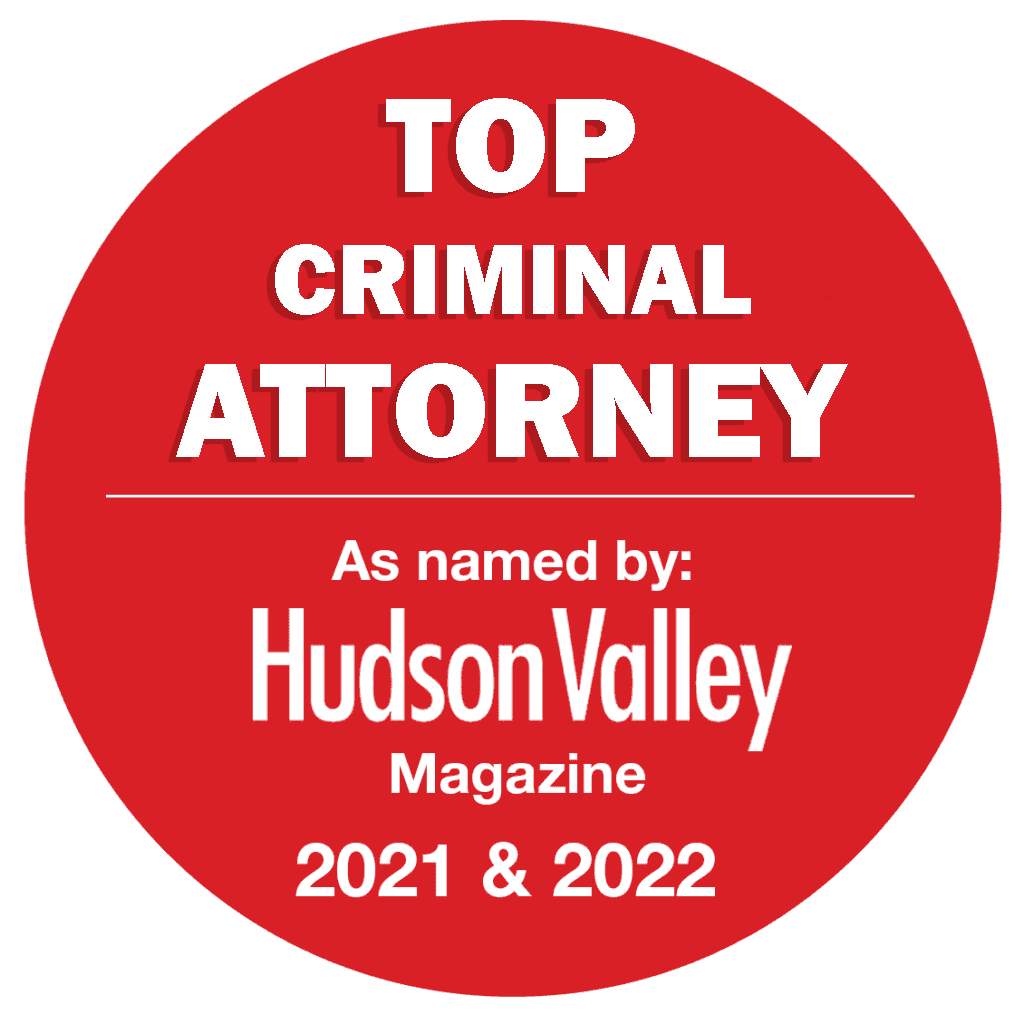 2021 & 2022 Hudson Valley Magazine Top Criminal Attorney
